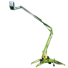 16M height 200kg capacity mobile boom lift diesel engine articulating boom lift